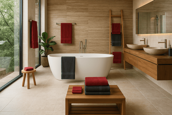 betz-handtuch-set-premium-12-teilig-100-baumwolle-2-duschtuecher-4-handtuecher-2-gaestetuecher-2-seiftuecher-2-waschhandschuhe-weiche-frottee-handtuecher-470g-m-farbe-rubinrot-graphit