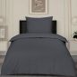 Preview: Betz Bettwäsche Seersucker  Garnitur Set in verschiedenen Größen und Farben aus 100 % Baumwolle mit Reißverschluss - Bügelfrei