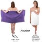 Preview: Betz 10 Piece Towel Set CLASSIC 100% Cotton 2 Bath Towels 4 Hand Towels 2 Guest Towels 2 Face Cloths Colour: purple & white