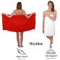 Preview: Betz Set di 10 asciugamani Classic-Premium 2 lavette 2 asciugamani per ospiti 4 asciugamani 2 asciugamani da doccia 100 % cotone colore rosso e bianco
