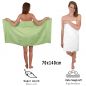 Preview: Betz 10 Piece Towel Set CLASSIC 100% Cotton 2 Bath Towels 4 Hand Towels 2 Guest Towels 2 Face Cloths Colour: apple green & white