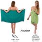 Preview: Betz Set di 10 asciugamani Classic-Premium 2 lavette 2 asciugamani per ospiti 4 asciugamani 2 asciugamani da doccia 100 % cotone colore verde mela e verde smeraldo