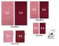 Preview: Lot de 10 serviettes "Premium" vieux rose et rouge foncé, 2 serviettes de bain, 4 serviettes de toilette, 2 serviettes d'invité et 2 gants de toilette de Betz