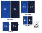 Preview: Betz 10 Piece Towel Set PREMIUM 100% Cotton 2 Wash Mitts 2 Guest Towels 4 Hand Towels 2 Bath Towels Colour: royal blue & dark blue