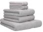 Preview: Betz 5 Piece Towel Set GOLD 100% Cotton 1 Bath Towel 2 Hand Towels 2 Face Cloths Colour: silver grey