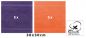 Preview: Betz 10 Piece Towel Set PREMIUM 100% Cotton 10 Face Cloths Colour: purple & orange