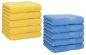 Preview: Betz 10 Stück Seiftücher PREMIUM 100% Baumwolle Seiflappen Set 30x30 cm Farbe gelb und hellblau