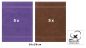 Preview: Lot de 10 serviettes d'invité "Premium" taille 30 x 50 cm couleur violet/noisette, qualité 470g/m², 10 serviettes d'invité 30x50 cm en coton de Betz