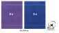 Preview: Betz 10 Piece Towel Set PREMIUM 100% Cotton 10 Guest Towels Colour: purple & royal blue