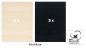 Preview: Betz 10 Stück Gästehandtücher PREMIUM 100%Baumwolle Gästetuch-Set 30x50 cm Farbe beige und schwarz