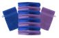 Preview: Betz Set di 10 guanti da bagno Premium misure 16 x 21 cm 100% cotone lilla e blu reale
