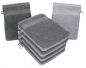 Preview: Manopla de baño “Premium” de 10 piezas, de color gris antracita y gris argentado
