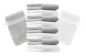 Preview: Betz 10 Piece Wash Mitt Set PREMIUM 100% Cotton 10 Wash Mitts Colour: silver grey & white