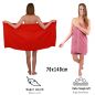 Preview: Betz Set di 10 asciugamani Premium 2 asciugamani da doccia 4 asciugamani 2 asciugamani per ospiti 2 guanti da bagno 100% cotone colore rosso e rosa antico