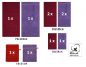 Preview: Lot de 10 serviettes Premium rouge foncé et violet, 2 serviettes de bain, 4 serviettes de toilette, 2 serviettes d'invité et 2 gants de toilette de Betz