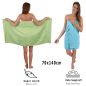 Preview: Betz Set di 10 asciugamani Premium 2 asciugamani da doccia 4 asciugamani 2 asciugamani per ospiti 2 guanti da bagno 100% cotone colore verde mela e turchese