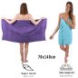 Preview: 10 Piece Towel Set "Premium" purple & turquoise, quality 470g/m², 2 bath towel 70 x 140 cm, 4 hand towels 100 x 50 cm, 2 guest towel 30 x 50 cm, 2 wash mitt 16 x 21 cm by Betz