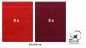 Preview: Betz 10 Stück Gästehandtücher PREMIUM 100%Baumwolle Gästetuch-Set 30x50 cm Farbe rot und dunkelrot
