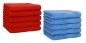 Preview: Betz 10 Toallas para invitados PREMIUM 100% algodón 30x50cm en rojo y azul claro