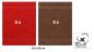Preview: Betz 10 Stück Gästehandtücher PREMIUM 100%Baumwolle Gästetuch-Set 30x50 cm Farbe rot und nussbraun