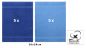 Preview: Betz 10 Stück Gästehandtücher PREMIUM 100%Baumwolle Gästetuch-Set 30x50 cm Farbe royalblau und hellblau