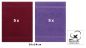 Preview: Betz 10 Stück Gästehandtücher PREMIUM 100%Baumwolle Gästetuch-Set 30x50 cm Farbe dunkelrot und lila