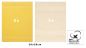 Preview: Set di 10 asciugamani per ospiti PREMIUM, colore: giallo e beige, misura:  30 x 50 cm
