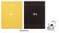 Preview: Betz 10 Stück Gästehandtücher PREMIUM 100%Baumwolle Gästetuch-Set 30x50 cm Farbe gelb und dunkelbraun