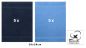 Preview: Set di 10 asciugamani per ospiti PREMIUM, colore: blu scuro e azzurro, misura:  30 x 50 cm