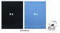 Preview: Betz 10 Stück Gästehandtücher PREMIUM 100%Baumwolle Gästetuch-Set 30x50 cm Farbe schwarz und hellblau