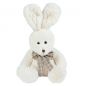 Preview: Plüschtier "Hase mit Schal" creme, 37 cm