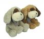 Preview: Betz 2 Piece Plush Toy Set Cuddly Toys "Dogs" Colour: beige & brown