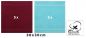 Preview: Lot de 10 serviettes débarbouillettes Premium couleur: rouge foncé & turquoise, taille: 30x30 cm de Betz