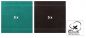 Preview: Betz 10 Stück Seiftücher PREMIUM 100% Baumwolle Seiflappen Set 30x30 cm Farbe smaragdgrün und dunkelbraun