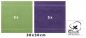 Preview: Betz 10 Piece Towel Set PREMIUM 100% Cotton 10 Face Cloths Colour: apple green & purple