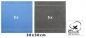 Preview: Betz 10 Stück Seiftücher PREMIUM 100% Baumwolle Seiflappen Set 30x30 cm Farbe blau und anthrazit