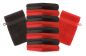 Preview: Betz 10 Piece Wash Mitt Set PREMIUM 100% Cotton 10 Wash Mitts Colour: red & dark brown