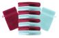 Preview: 10 Piece Set Wash Mitts Premium Colour: dark red and turquoise, Size: 16 x 21 cm