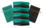 Preview: 10 Piece Set Wash Mitts Premium Colour: emerald green and dark brown, Size: 16 x 21 cm