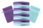 Preview: Betz 10 Piece Wash Mitt Set PREMIUM 100% Cotton 10 Wash Mitts Colour: purple & turquoise