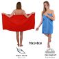Preview: Betz Set di 10 asciugamani Classic 2 lavette 2 asciugamani per ospiti 4 asciugamani 2 asciugamani da doccia 100% cotone colore rosso e azzurro