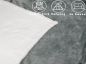 Preview: Betz Luxus Flanell Sherpa Kuscheldecke Wohndecke XXL VERONA Größe 150x200 cm