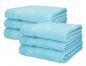 Preview: Betz Lot de 6 Serviettes de bain XXL PALERMO 100% coton 100x200 cm couleur turquoise
