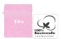 Preview: Betz 20 guanti da bagno manopola Palermo 100 % cotone misure 16 x 21 cm colore rosa
