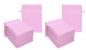 Preview: Betz PALERMO Waschhandschuhe 20er SET - Frottee Waschlappen - aus 100% Baumwolle – 16 cm x 21 cm – Farbe Rosé