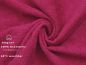 Preview: Betz PALERMO Waschhandschuhe 20er SET - Frottee Waschlappen - aus 100% Baumwolle – 16 cm x 21 cm – Farbe Cranberry