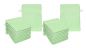 Preview: Betz Lot de 20 gants de toilette PALERMO 100% coton taille 16x21 cm couleur vert