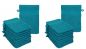 Preview: Betz PALERMO Waschhandschuhe 20er SET - Frottee Waschlappen - aus 100% Baumwolle – 16 cm x 21 cm – Farbe Petrol