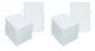 Preview: Betz Lot de 20 gants de toilette PALERMO 100% coton taille 16x21 cm couleur blanc