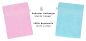 Preview: Betz 10 Stück Waschhandschuhe PALERMO 100%Baumwolle Waschlappen Set Größe 16x21 cm Farbe rosé und türkis